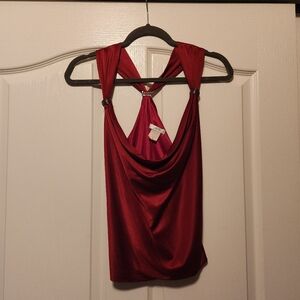 Cache Red Blouse